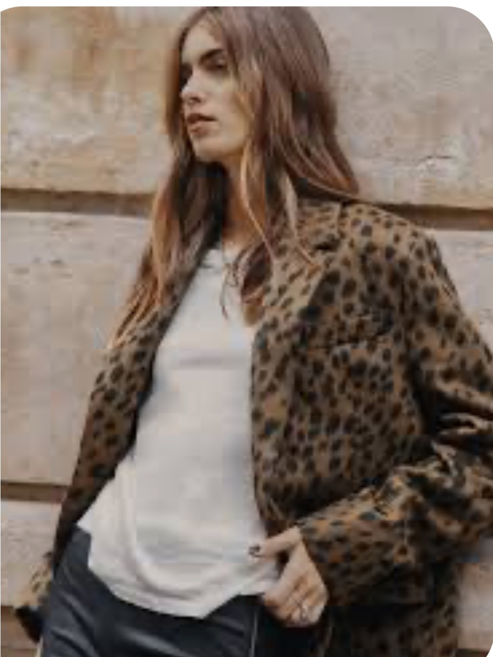 Mikuta Trial Blazer in a Brown Print
